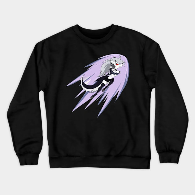 Helluva Boss Loona Crewneck Sweatshirt by beataamberd7